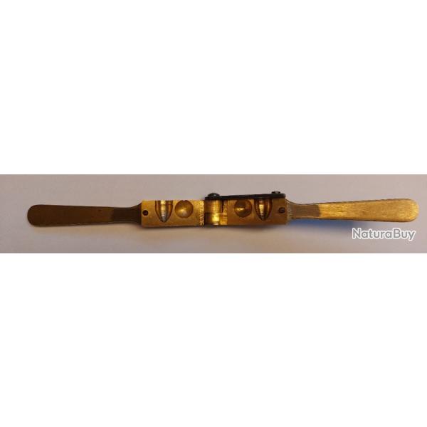Moule  balles rondes et ogivales laiton pour armes poudre noire - calibre 44