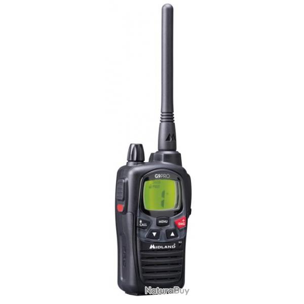 Talkie-Walkie Midland G9 PRO + oreillette Talkie-walkie G9