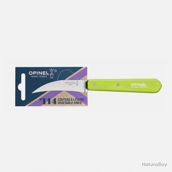 Opinel Couteau  Lgumes N114 Vert