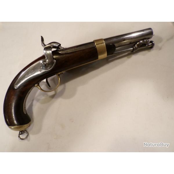 PISTOLET DE MARINE 1837 comme neuf.