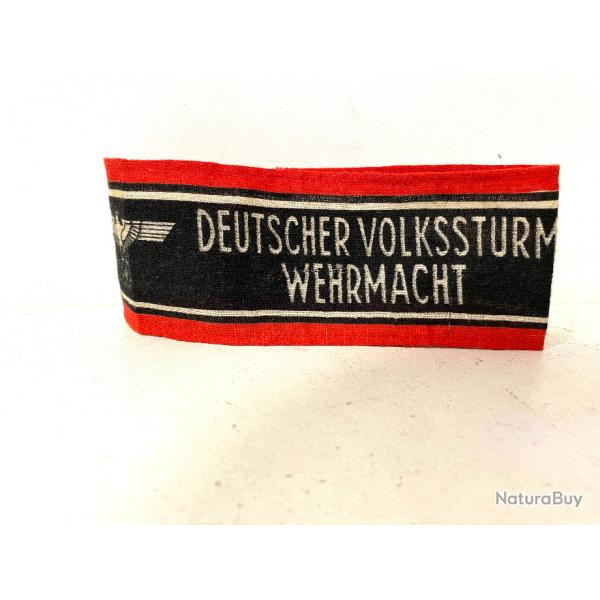 Ancien Brassard Allemand WW2 authentique