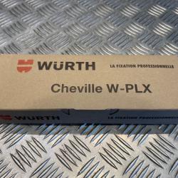 boite de 125 chevilles plx 6X28 grise wurth 0903300301