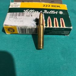 Balles 222 Remington