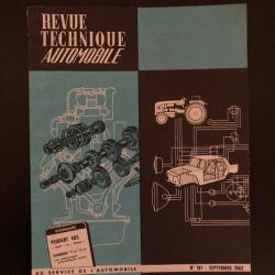 Revue Technique Automobile numéro 197 de 1962: PEUGEOT 403.