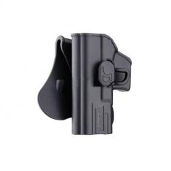 Holster CQC G19 / G23 / G32 (Amomax) Noir Gaucher