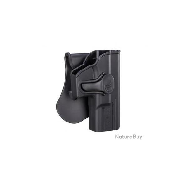 Holster CQC G19 / G23 / G32 (Amomax) Noir Droitier