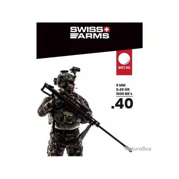 Sachet de 1000 Billes (Cybergun / King Arms) 0.40 Non