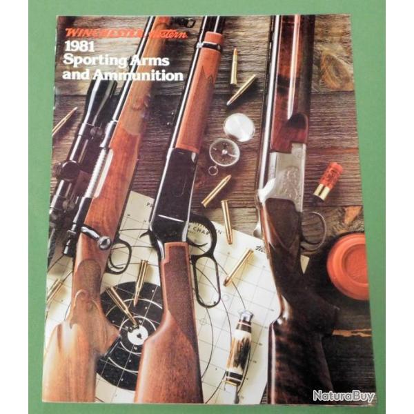 Catalogue Winchester 1981 USA - 28 x 21cm