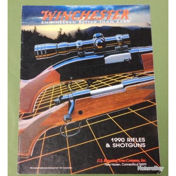 Catalogue Winchester 1990 USA - 28 x 21cm