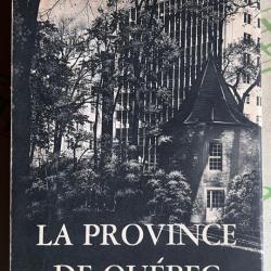 Livre La Province de Québec