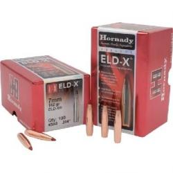 Ogives Hornady 7mm .284 162 gr ELD-X® (x100)