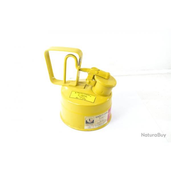 Ancien bidon de carburant amricain Protectoseal 1 galon. Lampe, moto. USA dcoration garage vintage
