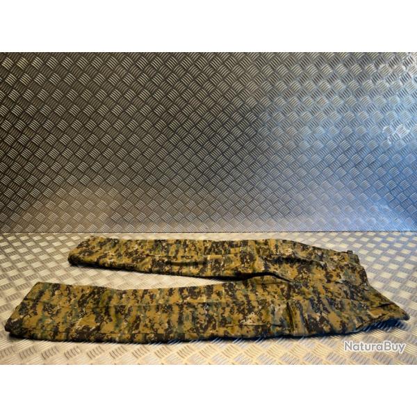 Mil-tec teesar pantalon bdu en ripstop camo digital woodland neuf taille s