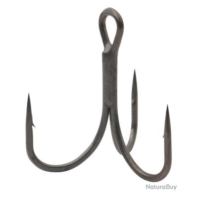Gamakatsu 347210 G-Finesse Treble Hook (Per 6), Size 1, Nano Smoot Coat