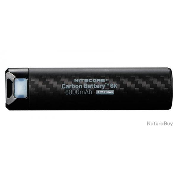 ( Batterie externe en carbone 6K - 6000mAh )Batterie externe en carbone 6K - 6000mAh