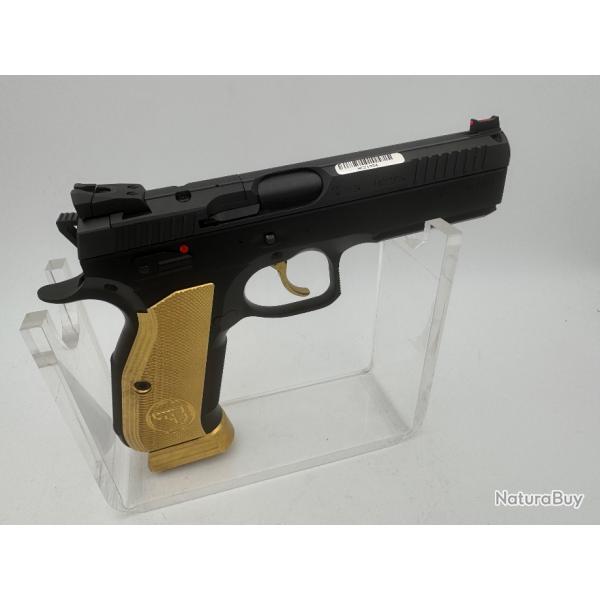 OCCASION - CZ - PISTOLET - CAT B - 9MM - SHADOW 2 - OR - GOLDDIGER - EDITION LIMITEE - ADF-BF135-01