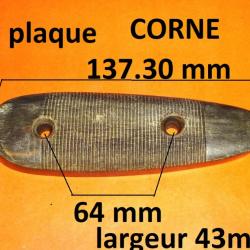 plaque de couche CORNE de fusil - VENDU PAR JEPERCUTE (D24G8)