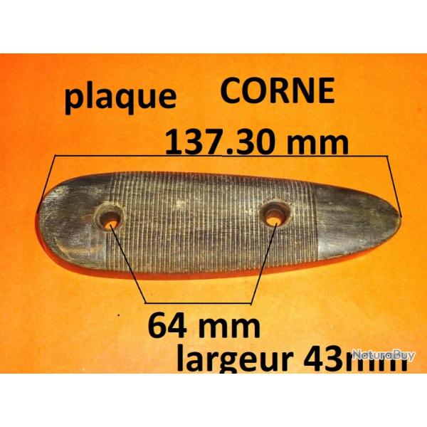 plaque de couche CORNE de fusil - VENDU PAR JEPERCUTE (D24G8)