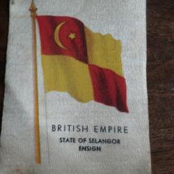 national  flag state of selangor ensign  british empire " usa " 1934 kensitas