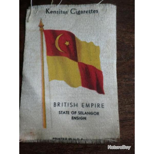 national  flag state of selangor ensign  british empire " usa " 1934 kensitas