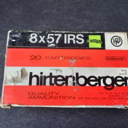 cartouches 8 X 57 IRS hirtenberger