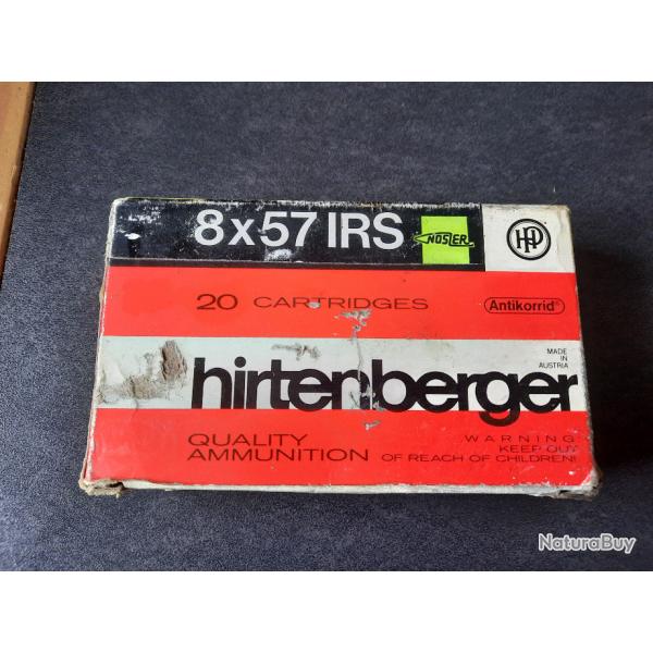 cartouches 8 X 57 IRS hirtenberger