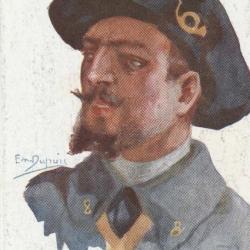 CPA - Militaria Illustrées Chasseur Alpin par Dupuis N°515