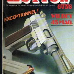 action guns 53, maquaire 380, wildey 45 magnum, coach gun, pistolet lahti, les flics de l'ouest,