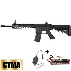 Réplique airsoft M4 AEG automatique, KeyMod, idéale débutants