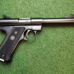 Pistolet semi-automatique RUGER modèle MK I - Calibre 22LR - 5.5" (Occasion bon état)