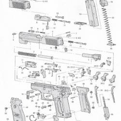 SIG SAUER RESSORT D'ARRETOIR DE CULASSE P226-19