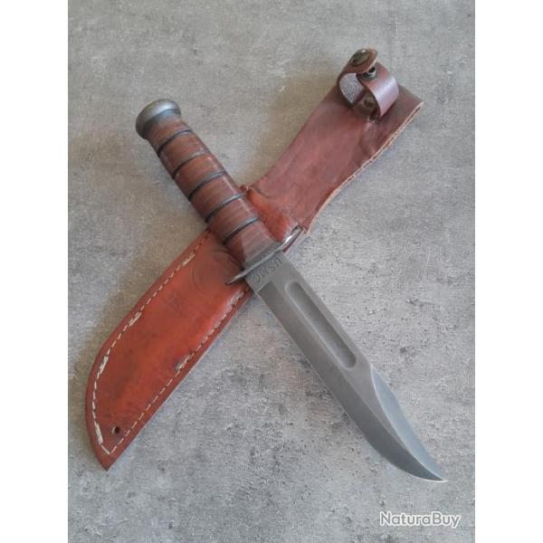 Ka-bar usmc anne 80 Vintage !Neuf  Excellent tat et magnifique patine.