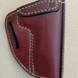 Holster cuir marron Droitier pour Colt 1911-A1