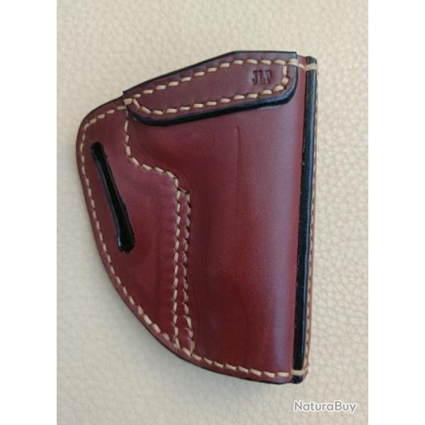 Holster cuir marron Droitier pour Colt 1911-A1