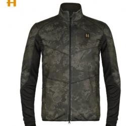 VESTE HARKILA NOCTYX CAMO FLEECE AXIS MSP BLACK 101596