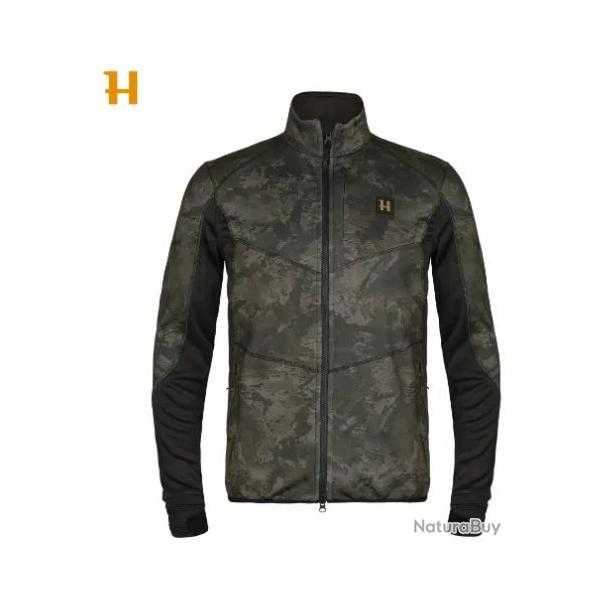 VESTE HARKILA NOCTYX CAMO FLEECE AXIS MSP BLACK 101596