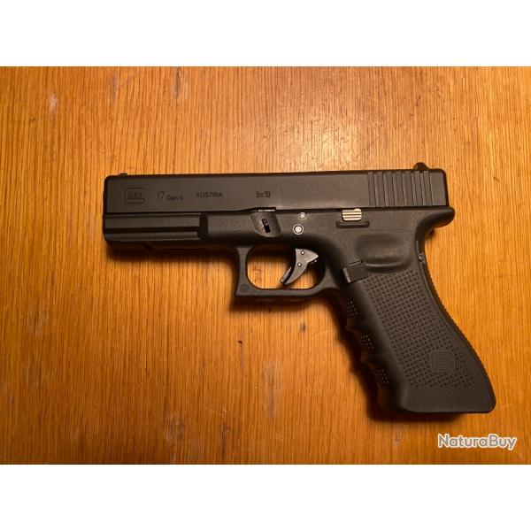 Glock 17 gen 4 co2 bille 6mm Cybergun