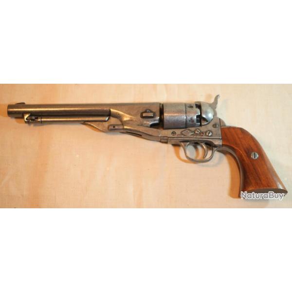 WESTERN - Revolver DENIX COLT 1860 guerre civile amricaine canon long - ref EBR24RVD009