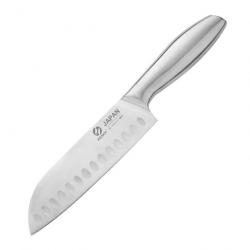 Couteau de cuisine Santoku à lame antiarina acier inoxydable 30cr13 LIVRAISON GRATUITE !