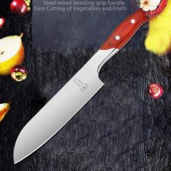 Couteau de cuisine japonais Santoku 6.5 pouces