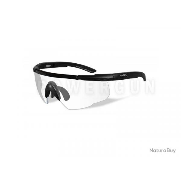 Lunettes Protection Balistique Saber Advanced Ecran Incolore Wiley X