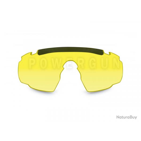 Ecran Lunettes Balistiques Saber ADV Wiley X jaune