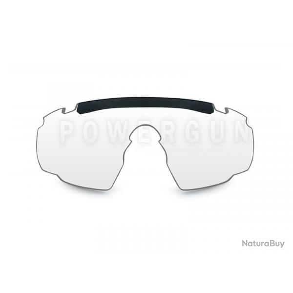 Ecran Lunettes Balistiques Saber ADV Wiley X blanc