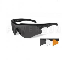 Lunettes Balistiques Rogue Noir Ecran Fumé/Incolore/Orange