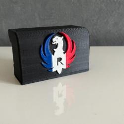 Récupérateur de douille Aimanté Ruger RPR Bleu Blanc Rouge