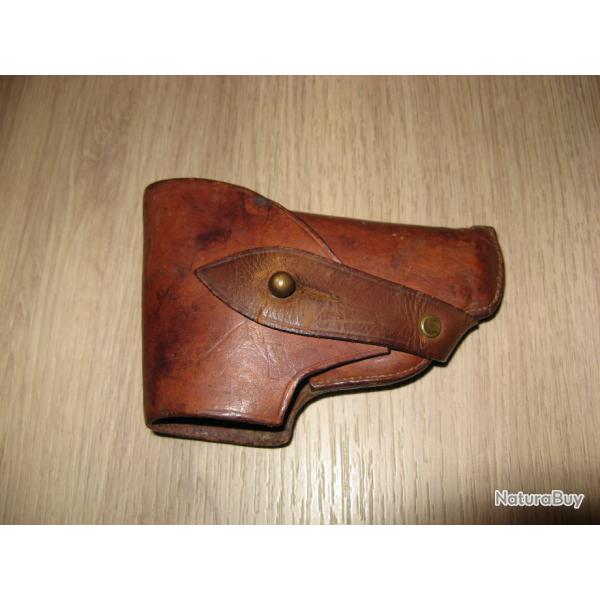 tui cuir pour pistolet type 6.35mm ou .25 ACP