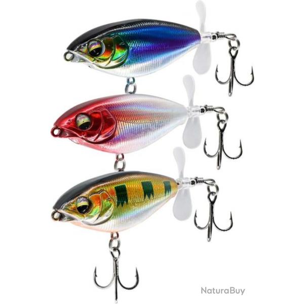 Leurre Flottant Whopper Plopper Poisson Nageur Hlice 8.7cm 11g - Idal Carnassiers, Eau Douce