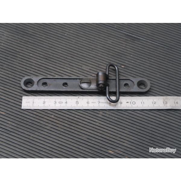 Rail support d'anneau de bretelle rglable en acier REF @