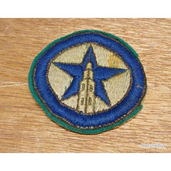 Trs rare : cusson patch de manche du 4me REI - 6me compagnie porte