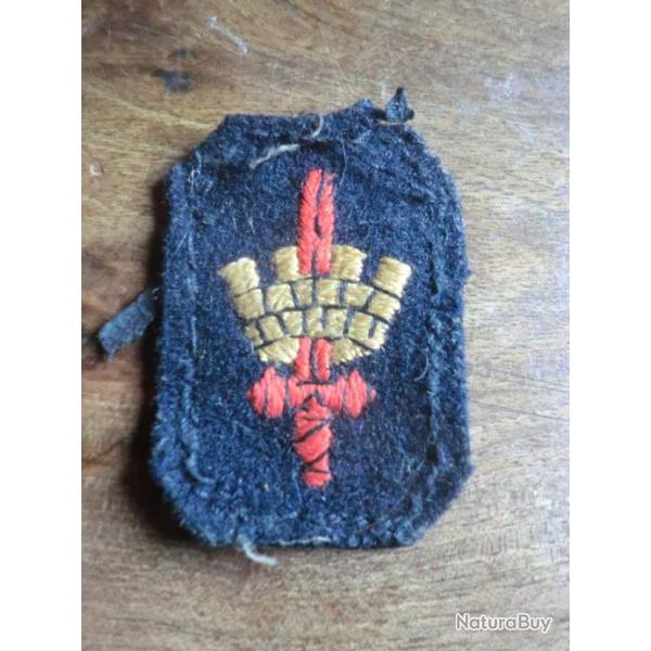 insigne british army london formation district   ww2